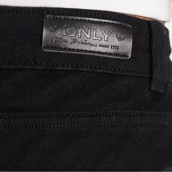 Only Emily high waist straight leg ankle jean black W28 L32 AsosNWT IN PACKAGING - Picture 5 of 9